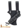 Medieval Leather Sword Frog with Adjustable Holder