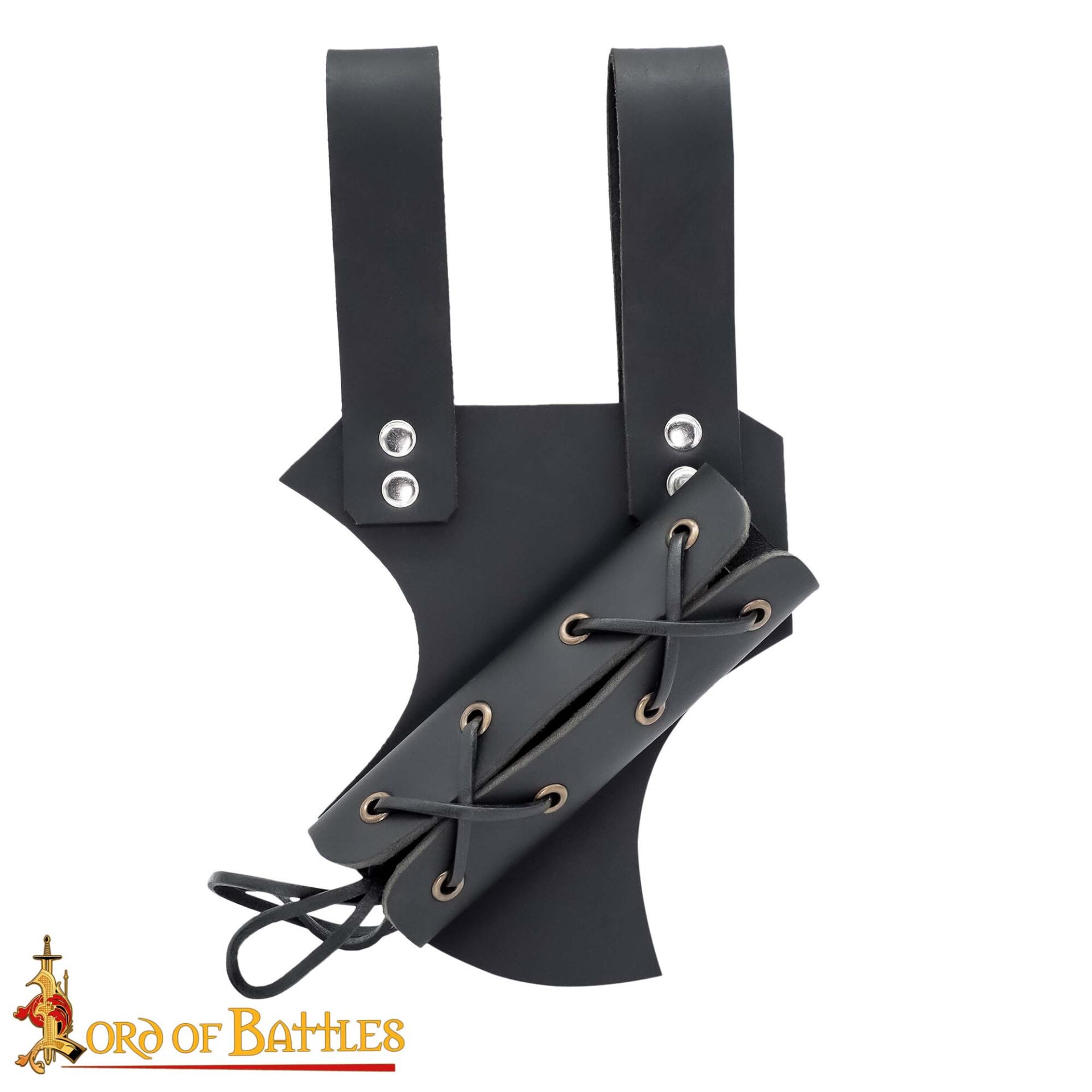 Medieval Leather Sword Frog with Adjustable Holder