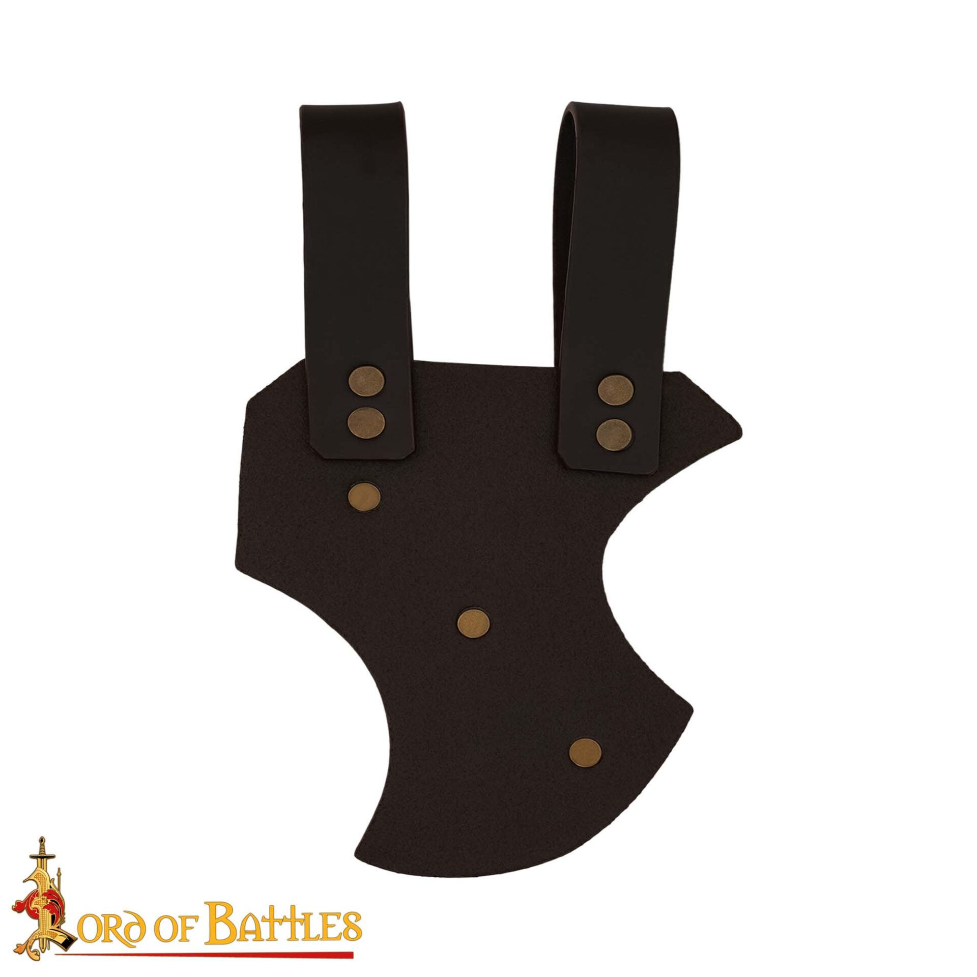 Medieval Leather Sword Frog with Adjustable Holder