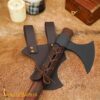 Medieval Leather Sword Frog with Adjustable Holder