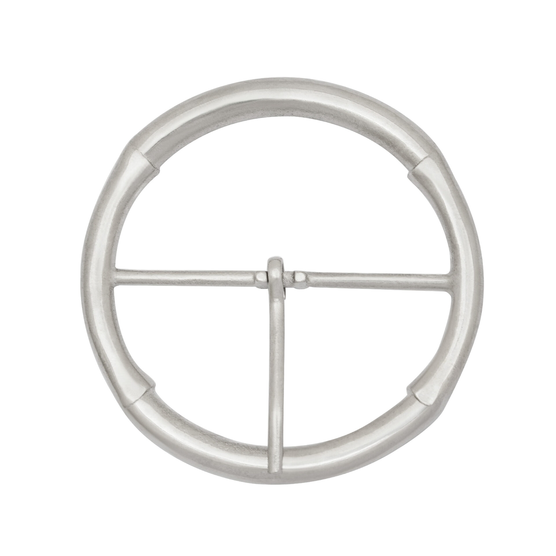 8931_0 Medieval Steel Round Buckle