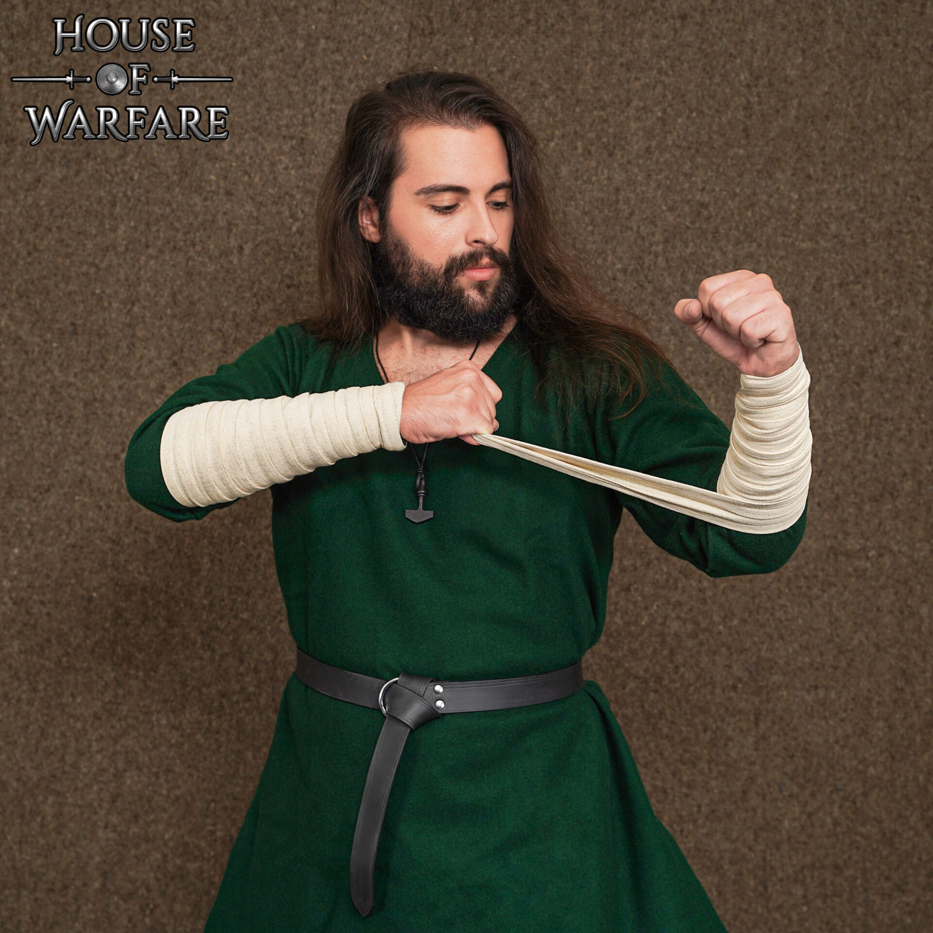 Canvas Hamond Arm Wraps-701716E 1 Viking Cotton Canvas Arm Wraps