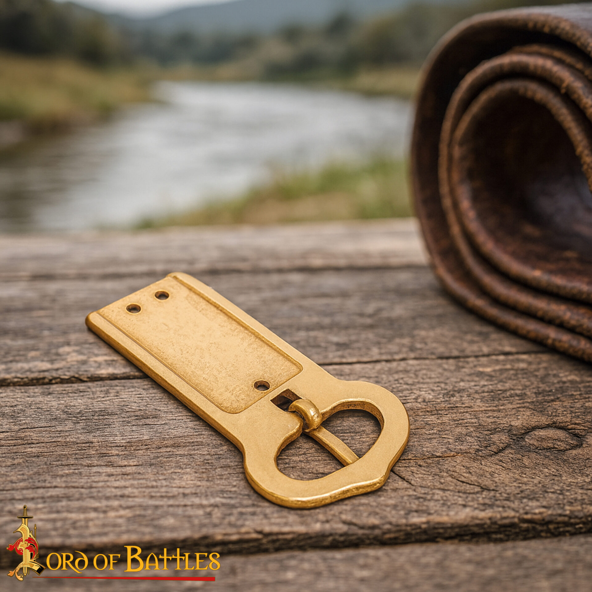 Late Medieval Brass Buckle