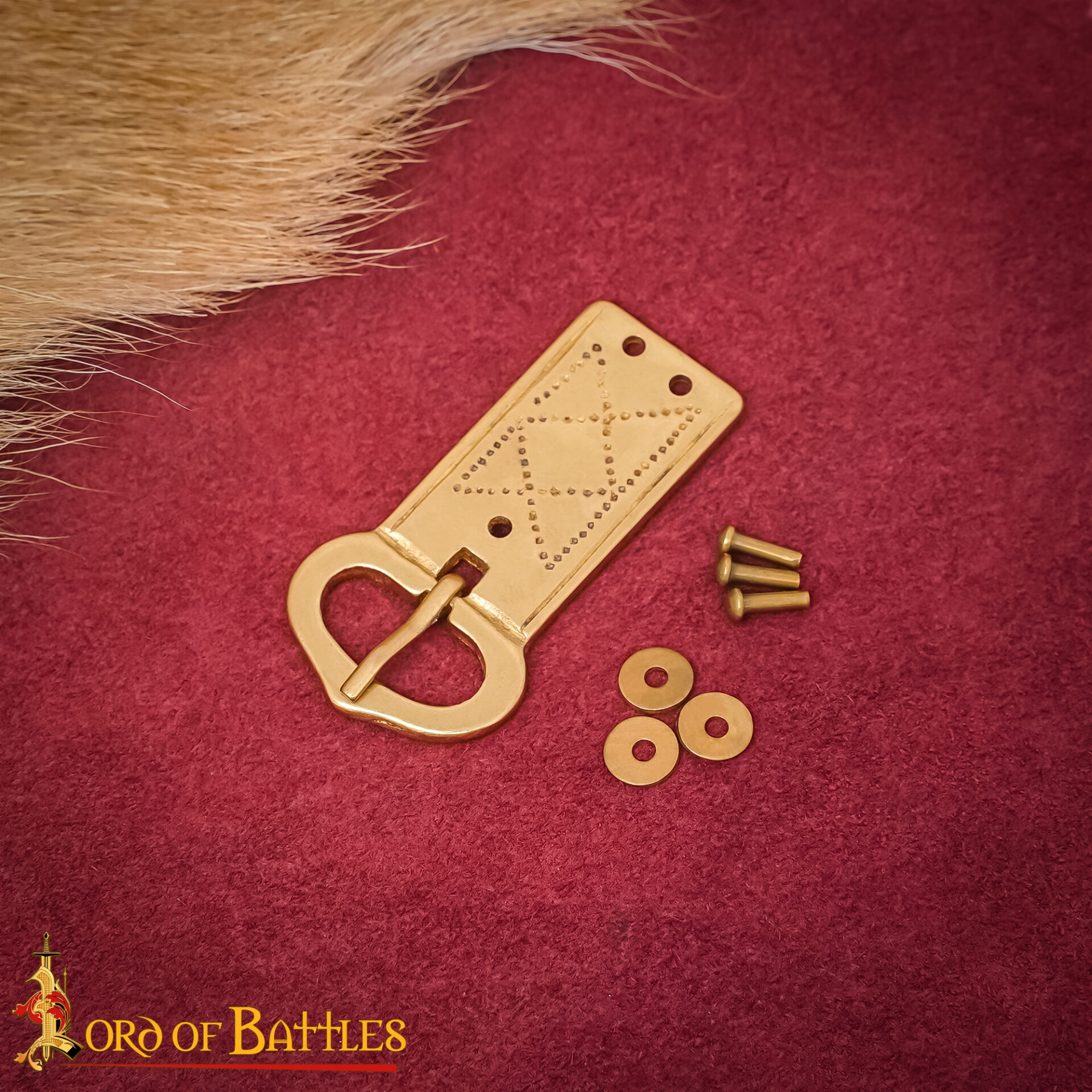 Late Medieval Brass Buckle