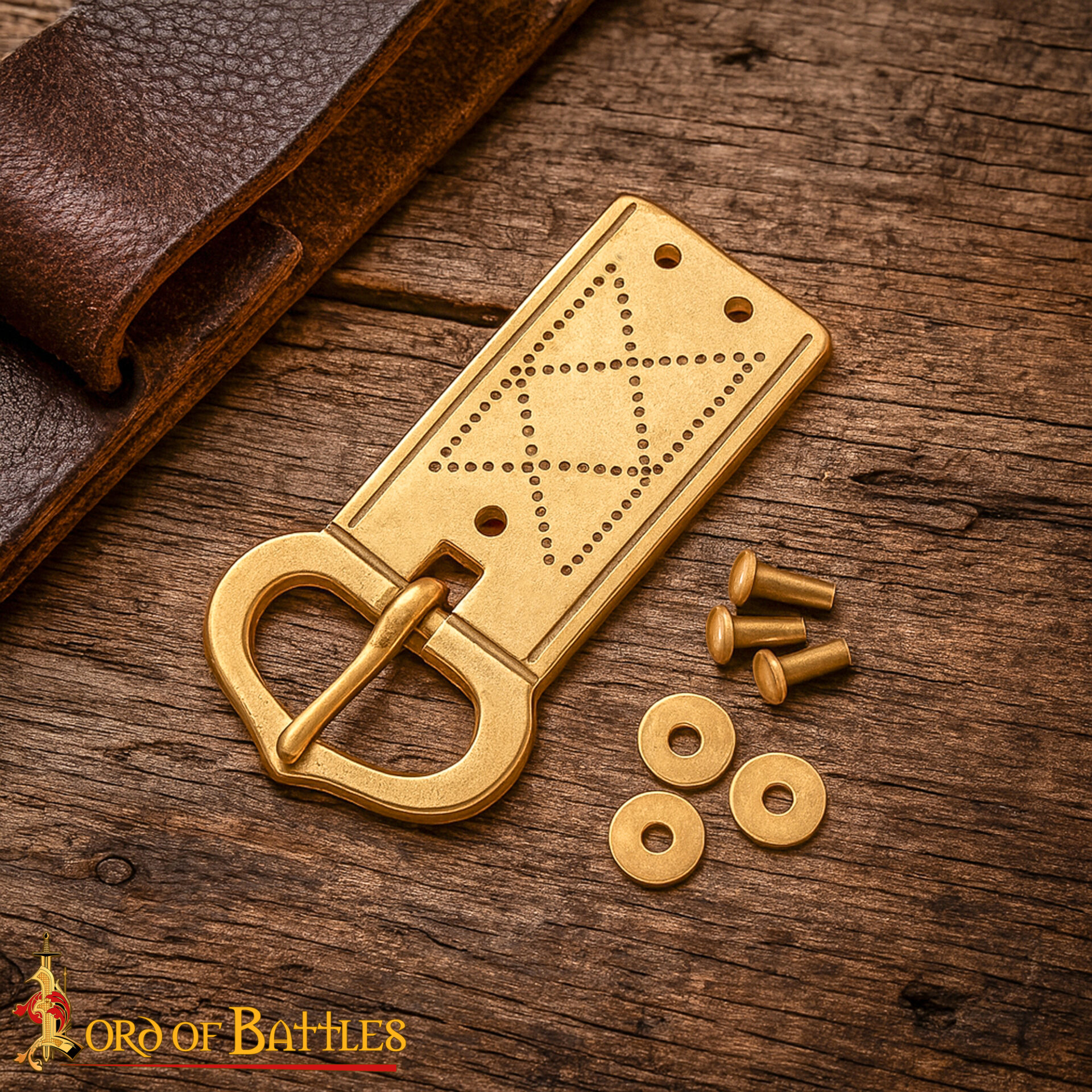 Late Medieval Brass Buckle