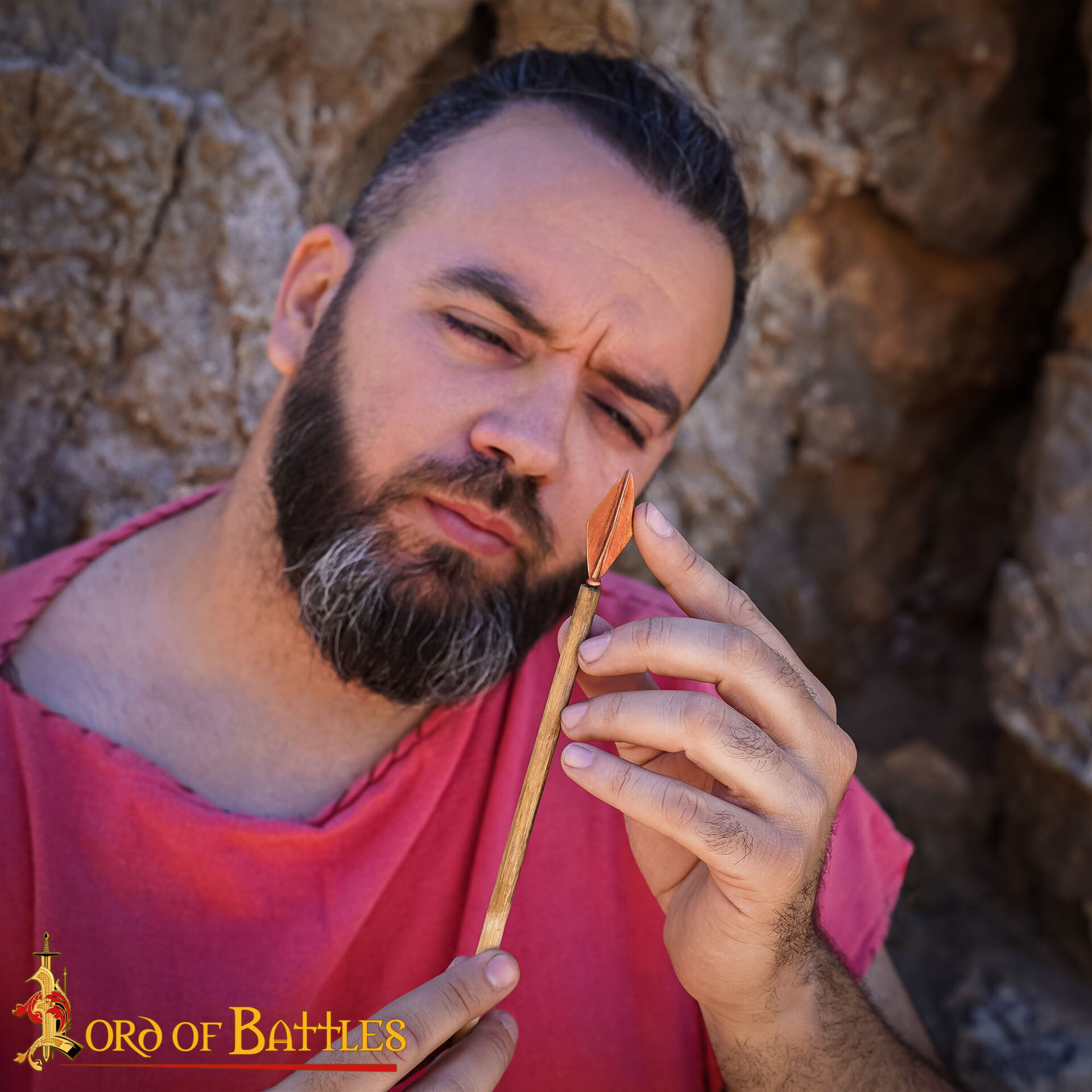 Lost-wax Cast Bronze Small Arrowhead-26486BZ 1 Roman Long Arrowhead