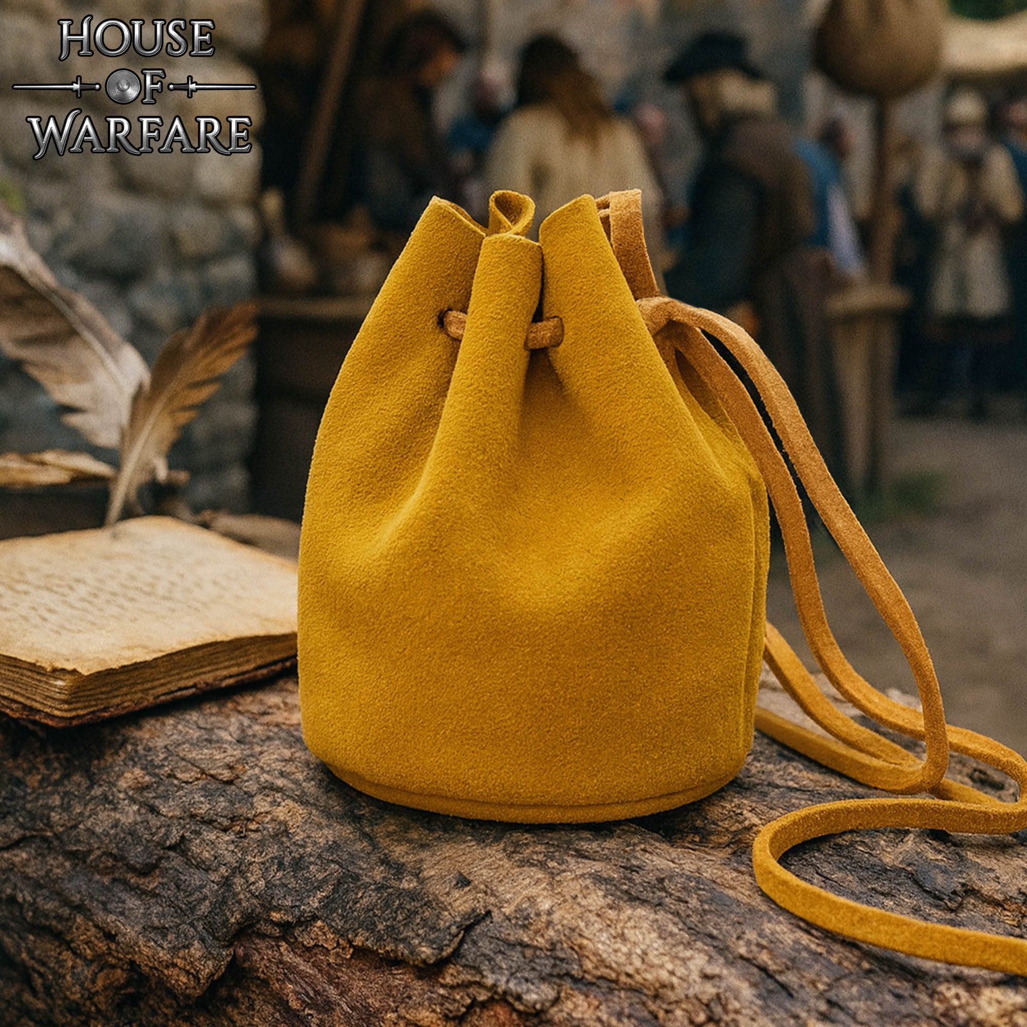 Suede leather Drawstring Pouch for Coins, Dice-700783 1 Native American Ball Bag