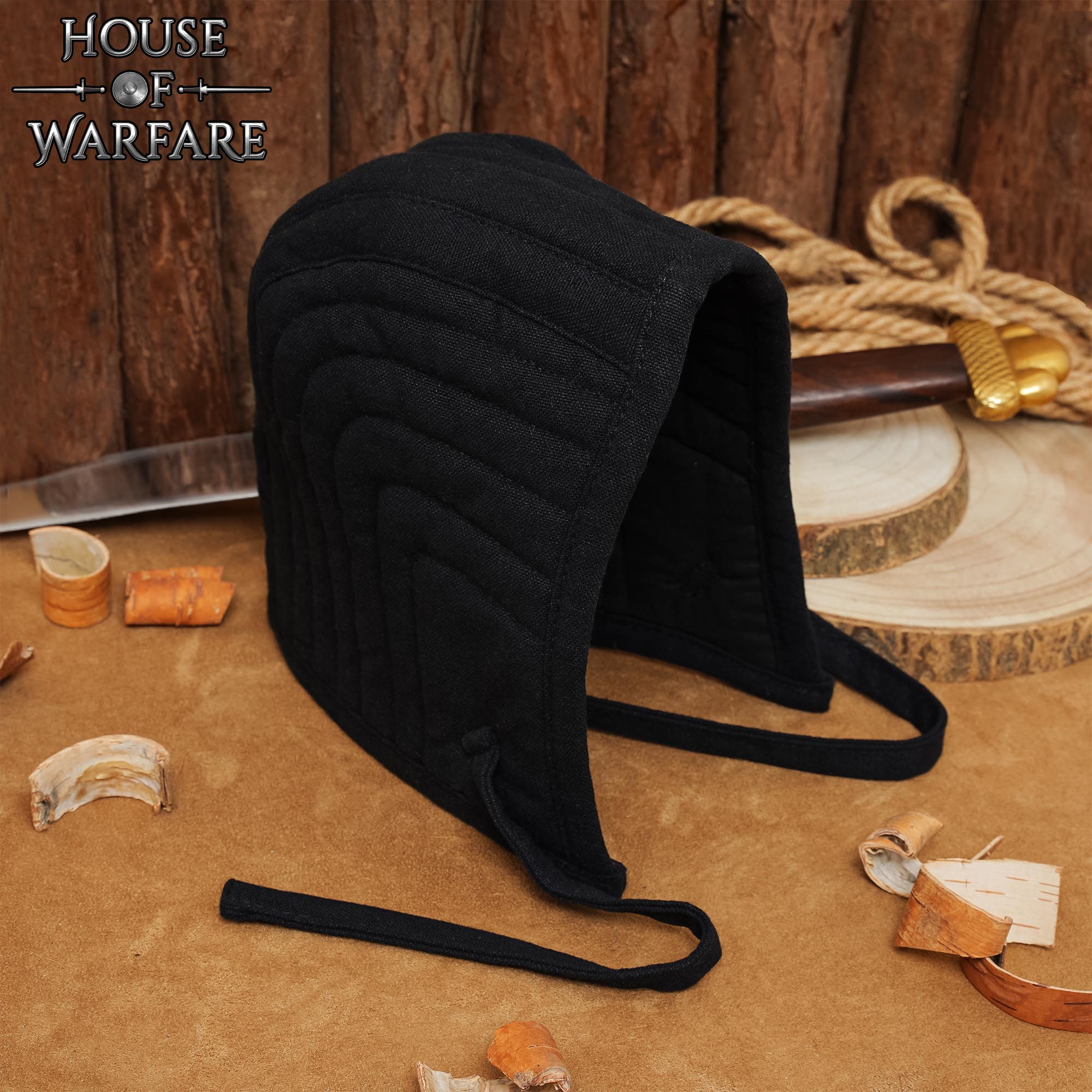 Medieval Padded Arming Cap