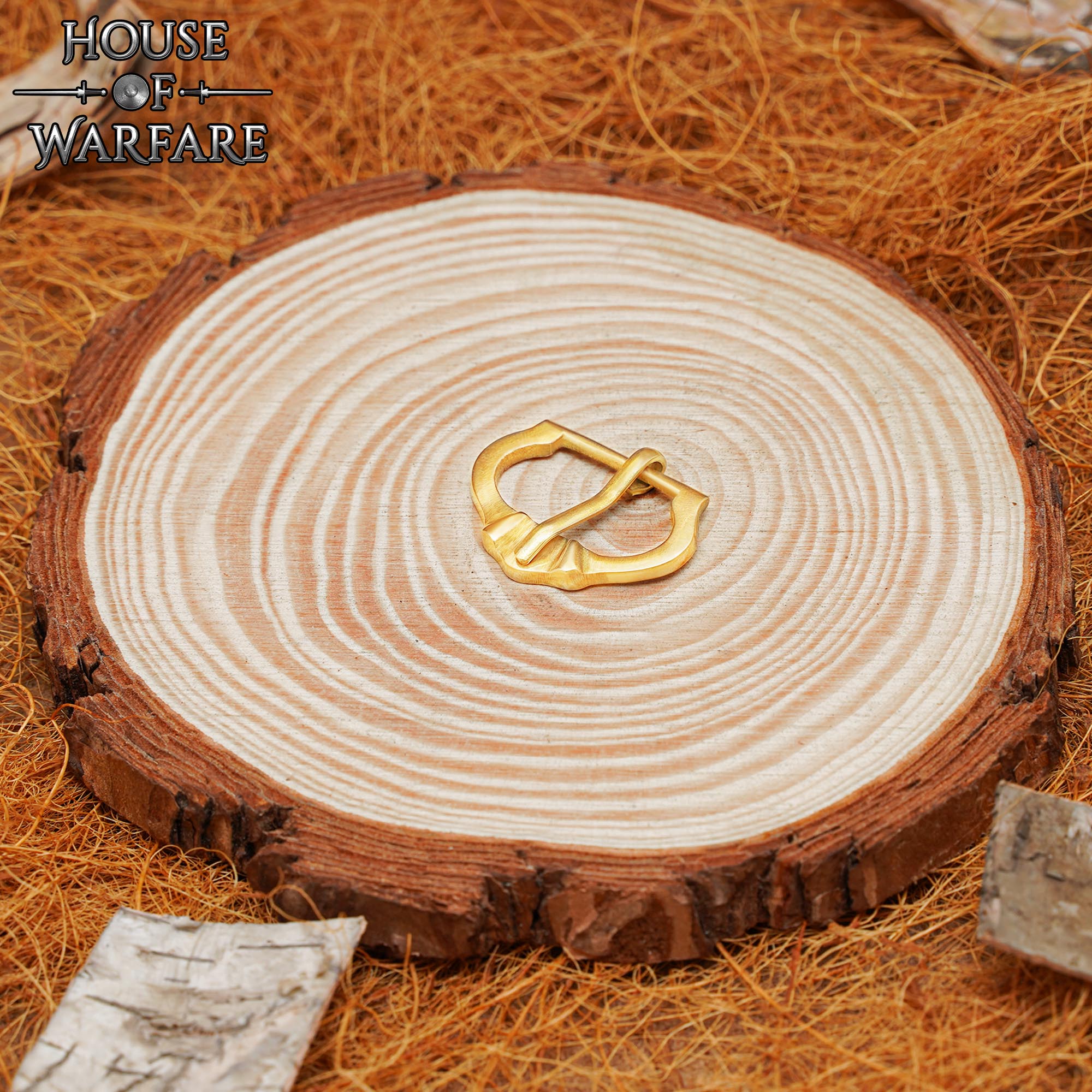 701217_3 Medieval Brass Buckle