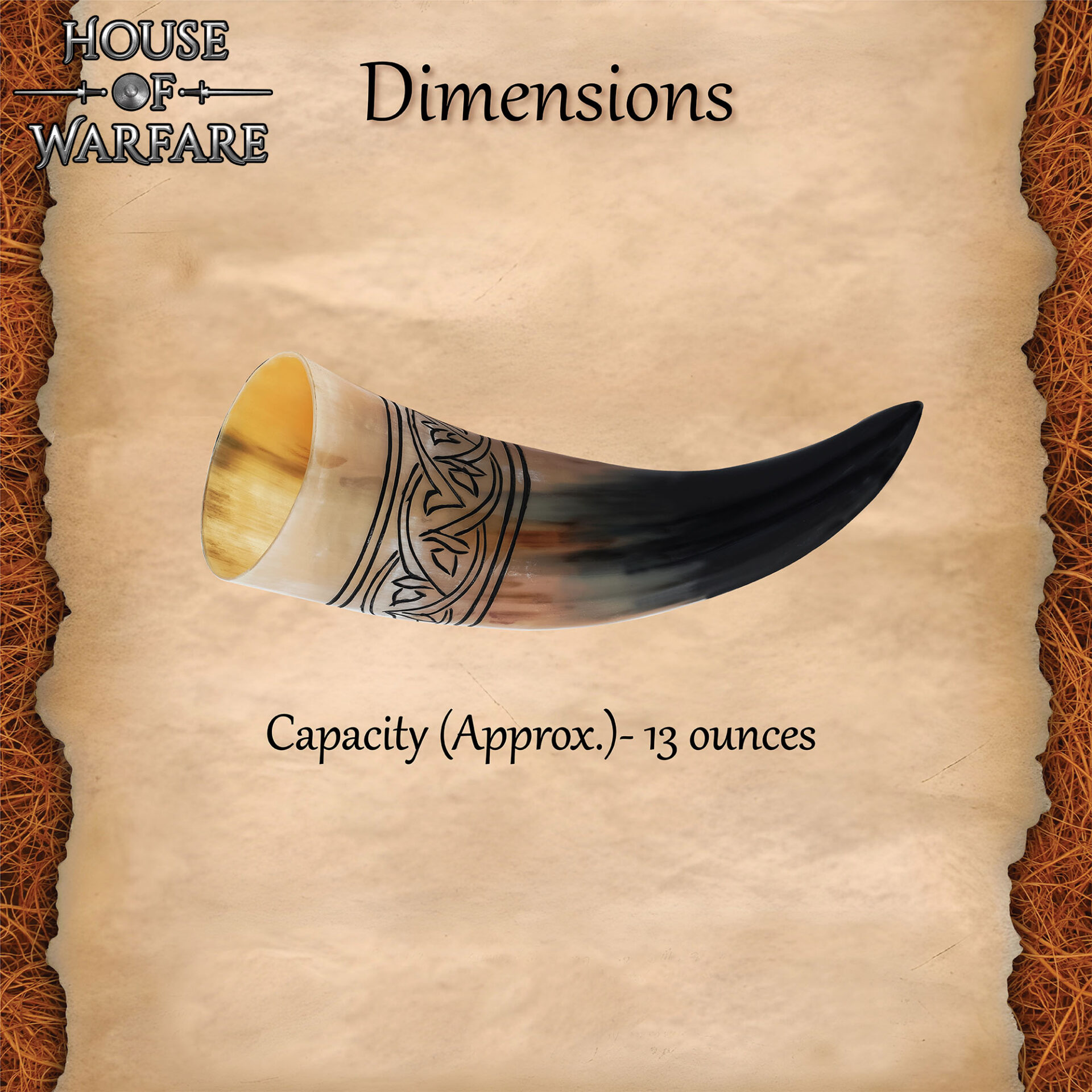 701421_2 Viking drinking horn