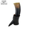 Medieval Viking Genuine Drinking Horn with Holder Medieval Viking Genuine Drinking Horn with Holder
