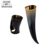 Medieval Viking Genuine Drinking Horn with Holder Medieval Viking Genuine Drinking Horn with Holder