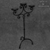 The Vintage Castle Large Hand Forged Candle Stand