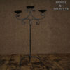 The Vintage Castle Large Hand Forged Candle Stand