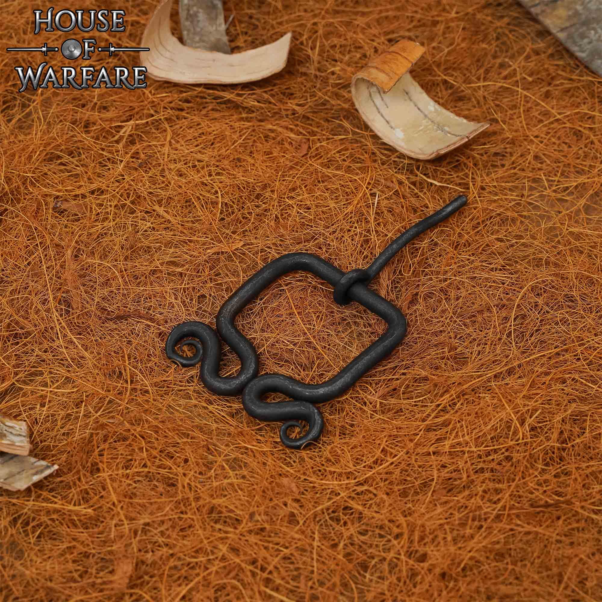 Medieval Iron Hand Forged Rustic Belt Buckle-701916 7 Hand Forged Rustic Belt Buckle