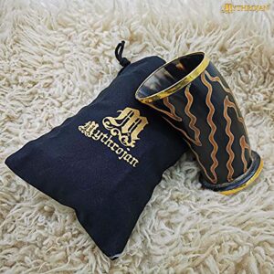 Mythrojan Drinking Horn Shot Glass Wine/Mead 250 ml