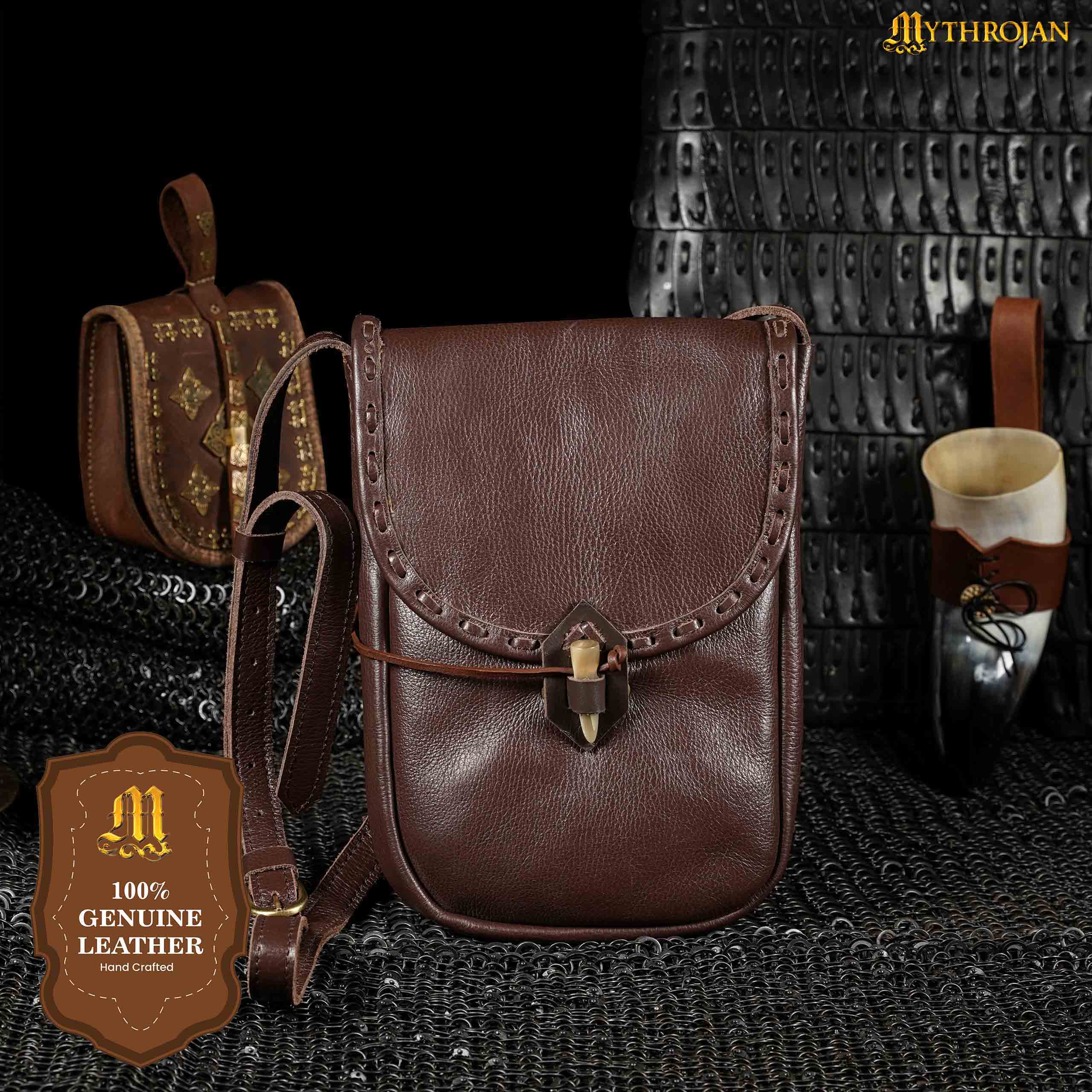 Mythrojan MEDIEVAL MESSENGER BAG Mythrojan MEDIEVAL MESSENGER BAG