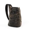 Mythrojan Viking Buffalo Horn Mug Tankard for Beer, Mead Mythrojan Viking Buffalo Horn Mug Tankard for Beer, Mead