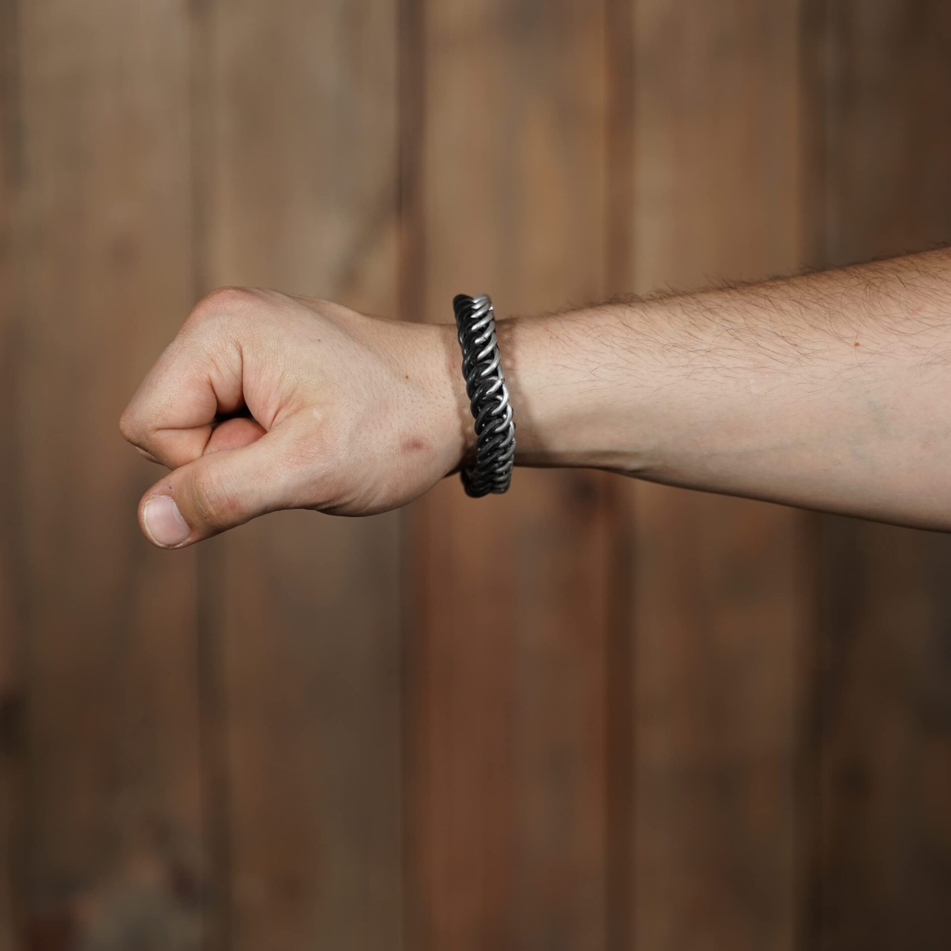 Half Persian Chainmail Stretch Bracelet