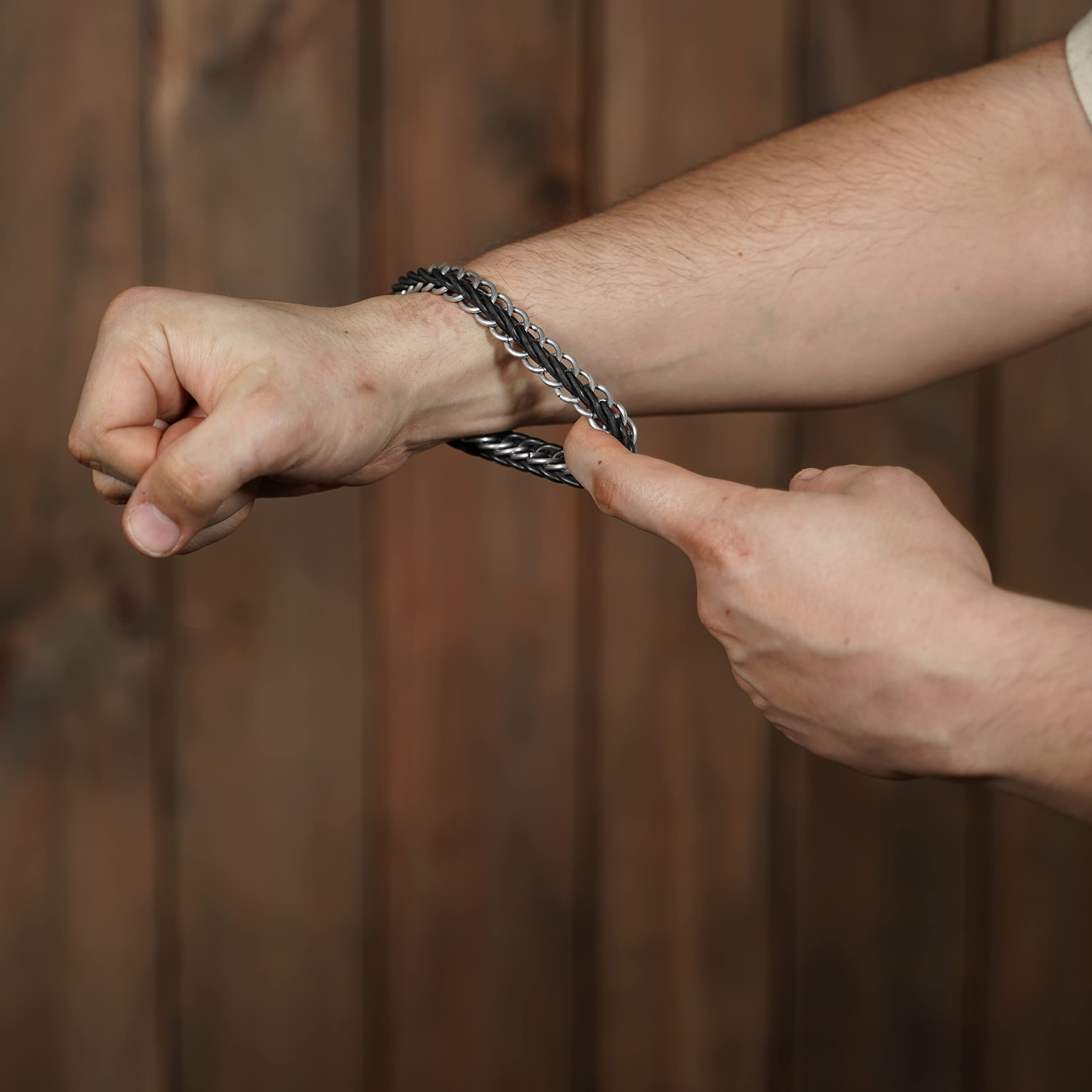 Half Persian Chainmail Stretch Bracelet