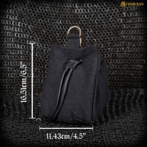 Mythrojan Drawstring Jewelery Belt Pouch