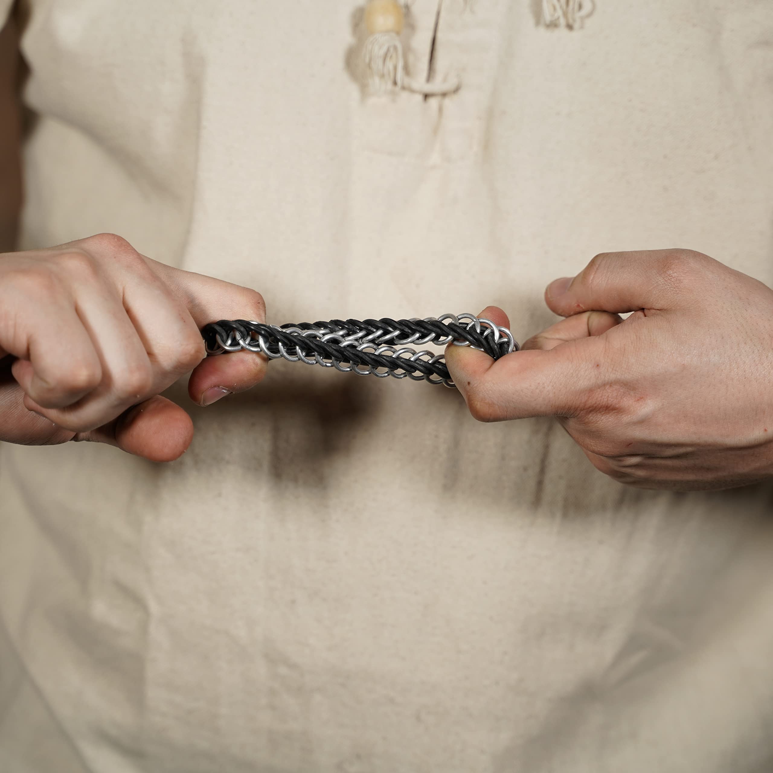 Half Persian Chainmail Stretch Bracelet
