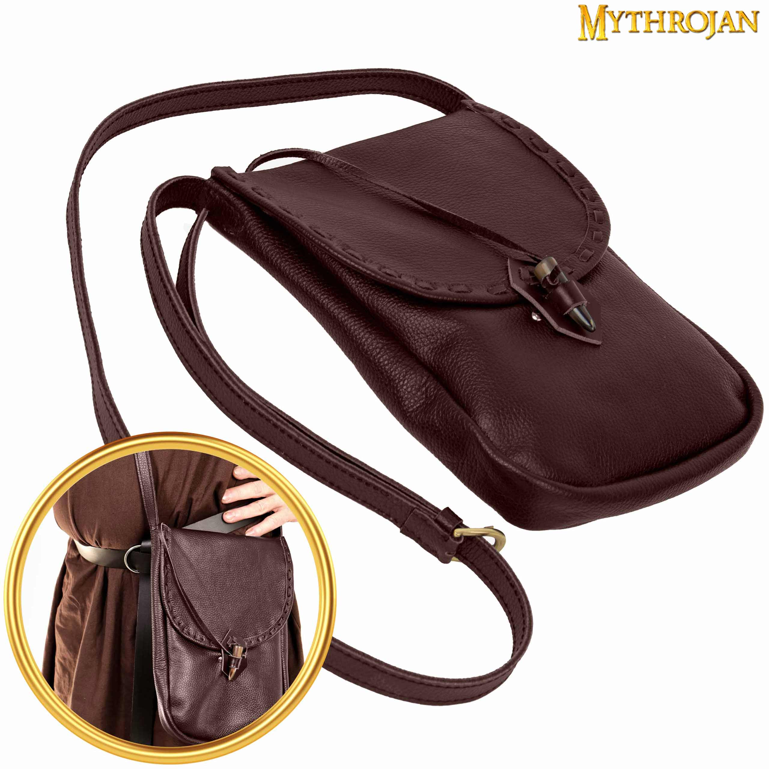 Mythrojan MEDIEVAL MESSENGER BAG Mythrojan MEDIEVAL MESSENGER BAG
