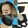 Mythrojan Leather Dust Filter Face Mask Steampunk