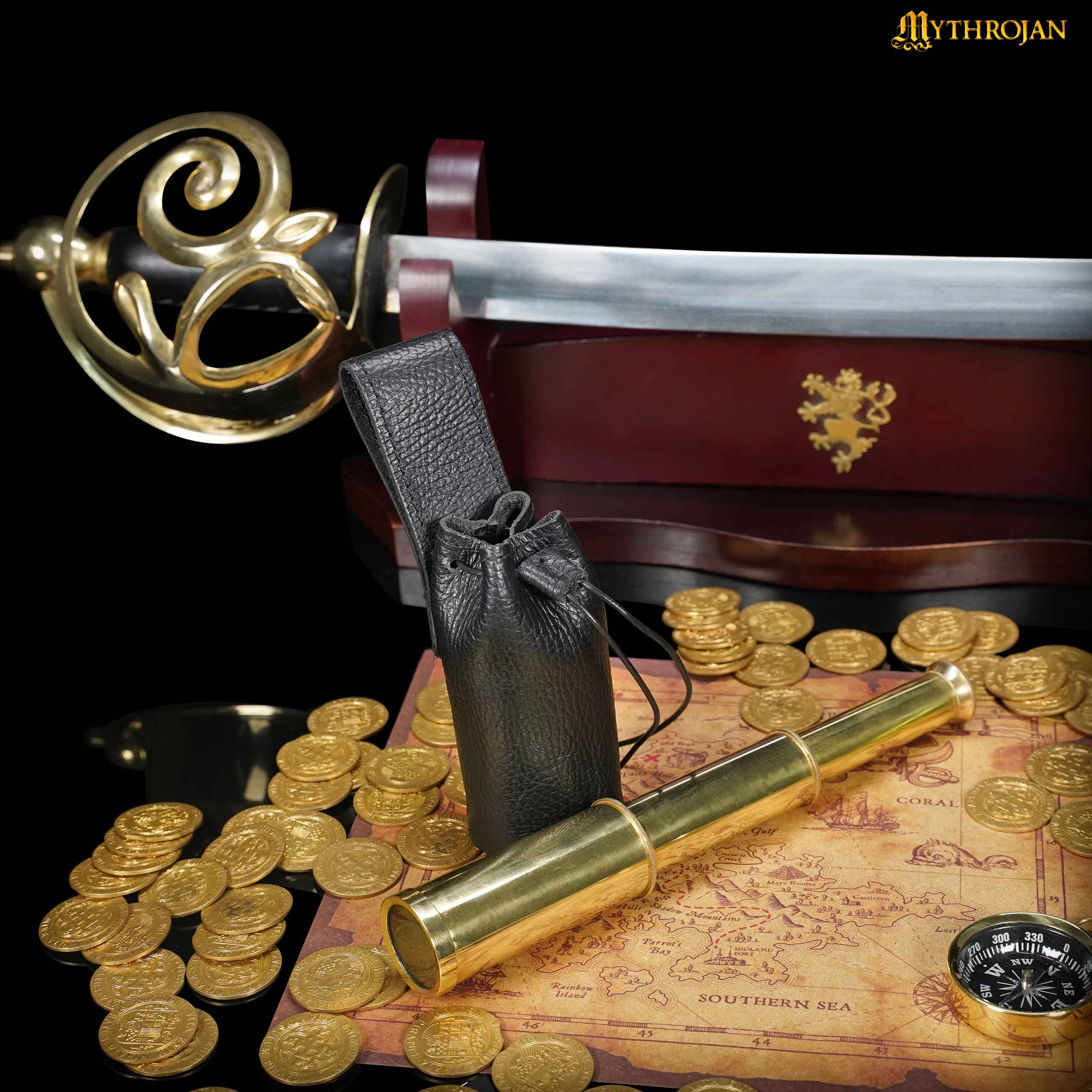 pirate spyglass pouch