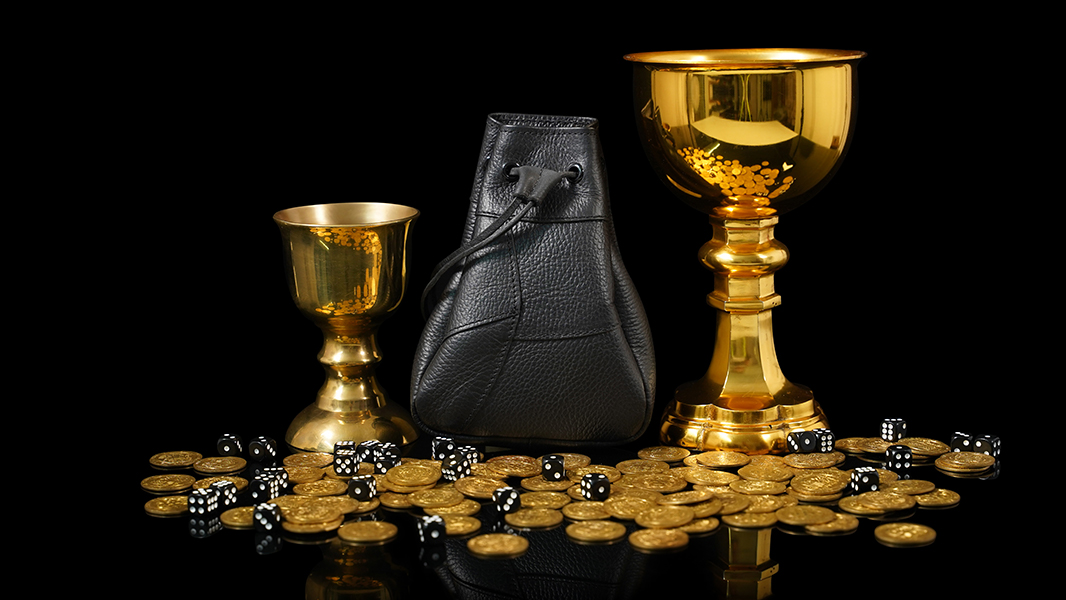 Mythrojan Medieval Drawstring Bag