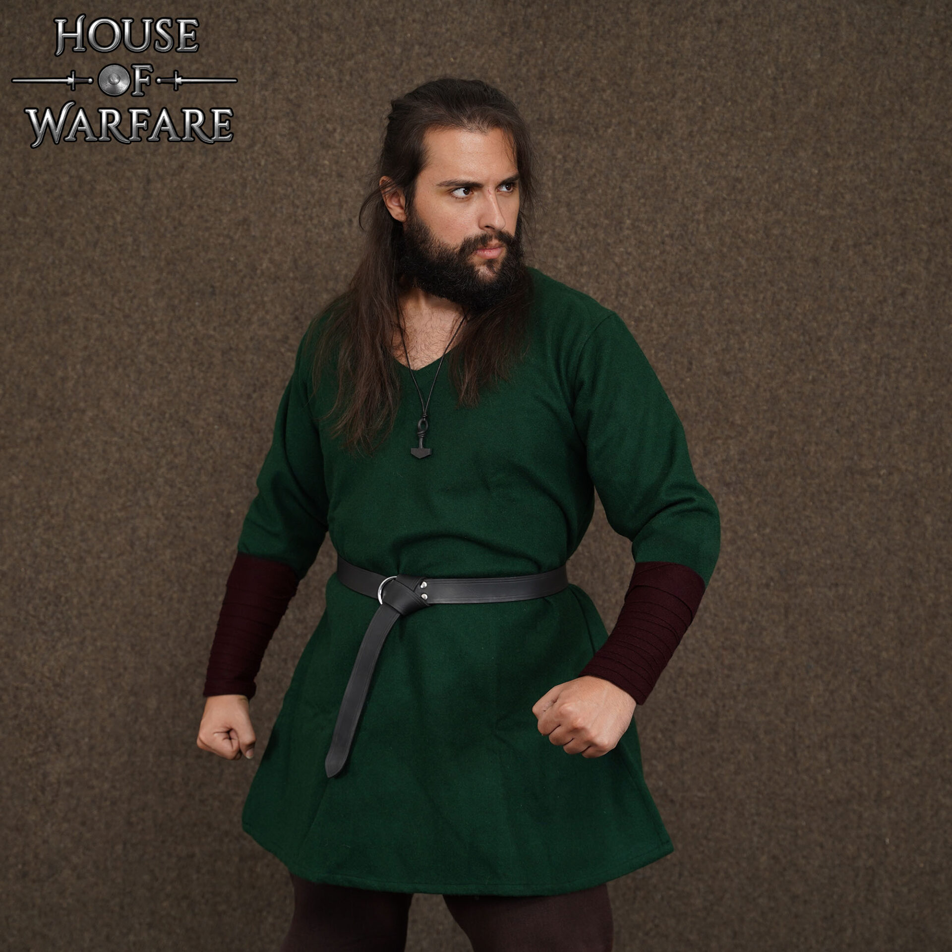 Woolen Arm Wraps LARP SCA-701717BR 4 Arm Wraps