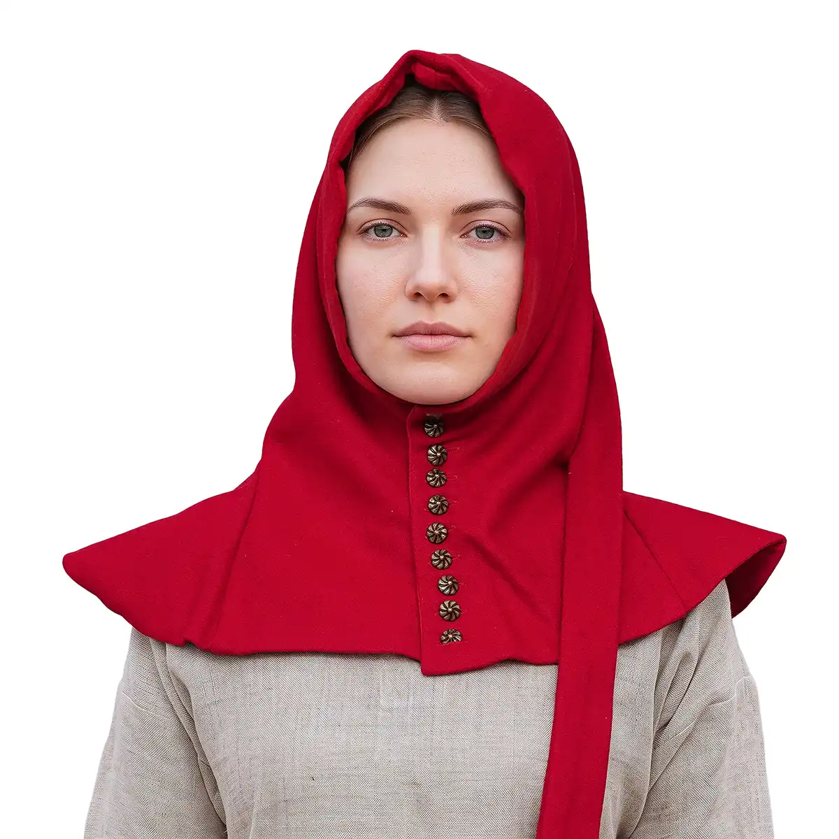 301070RD-Featured Liripipe Medieval Hood