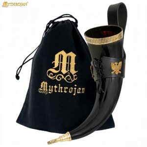 Viking drinking horn
