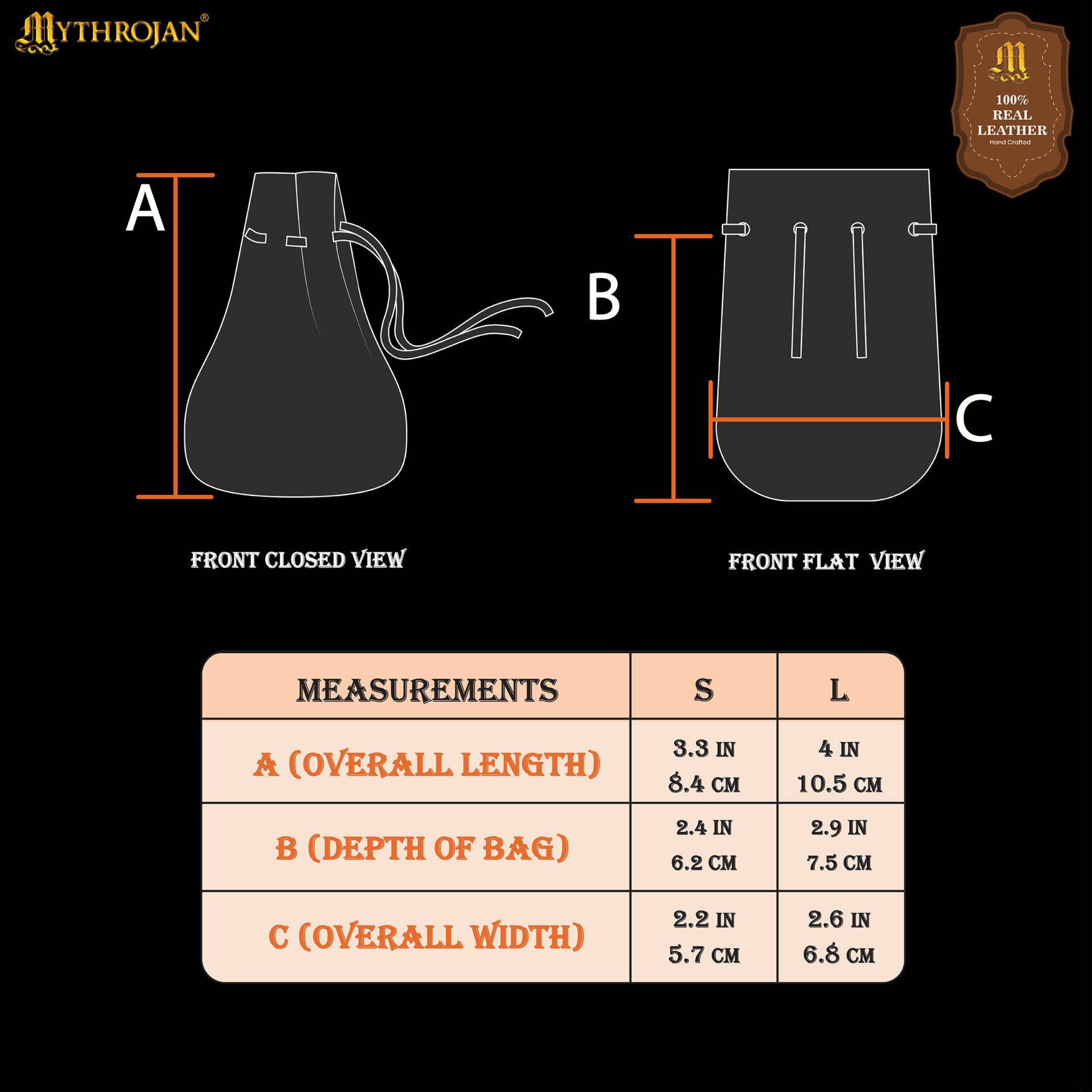 Medieval Drawstring Pouches