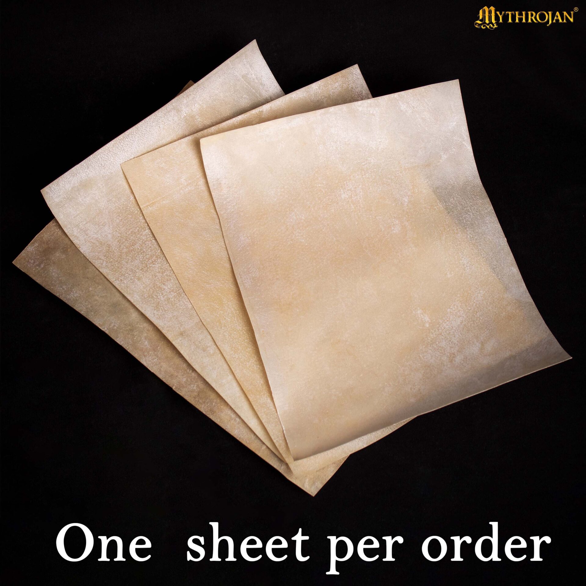 18×18 Inch Medieval Parchment Sheet – Antique Aged Paper for Scrolls, Maps & Calligraphy (1 Pc) parchment writing paper