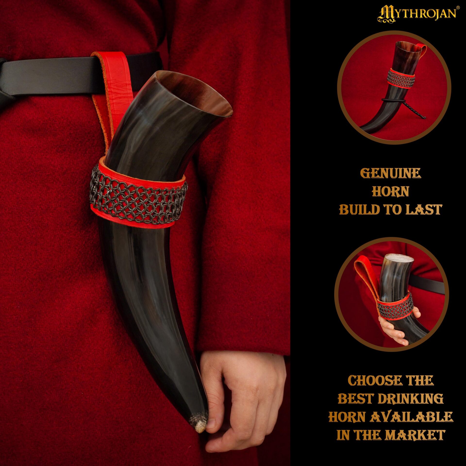 2++ Viking Drinking Horn