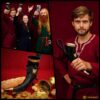 Viking drinking horn