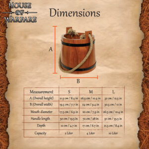 Medieval Wooden Buckets