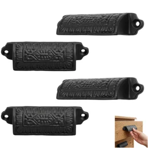 Colonial Cast Iron Drawer Pulls
