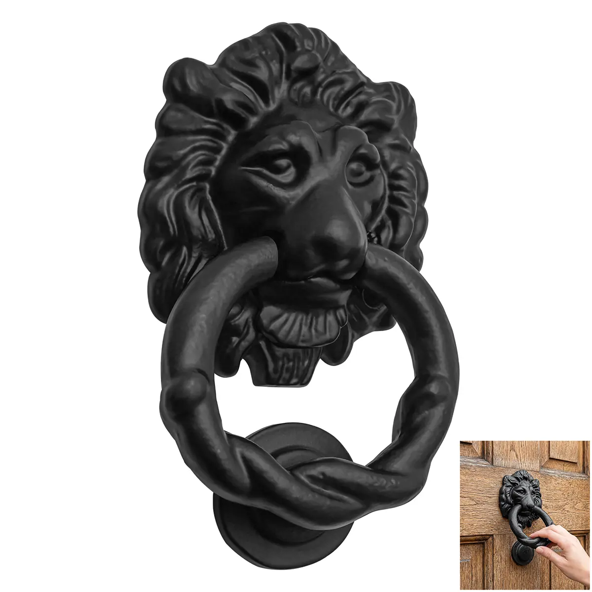 Cast Iron Lion Door knocker