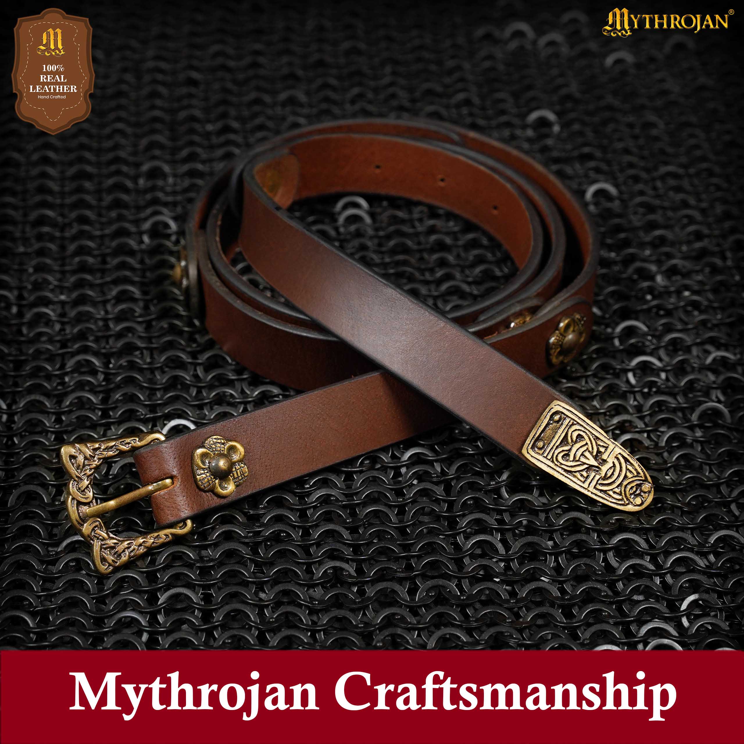 Mythrojan Medieval Viking Joint Belt