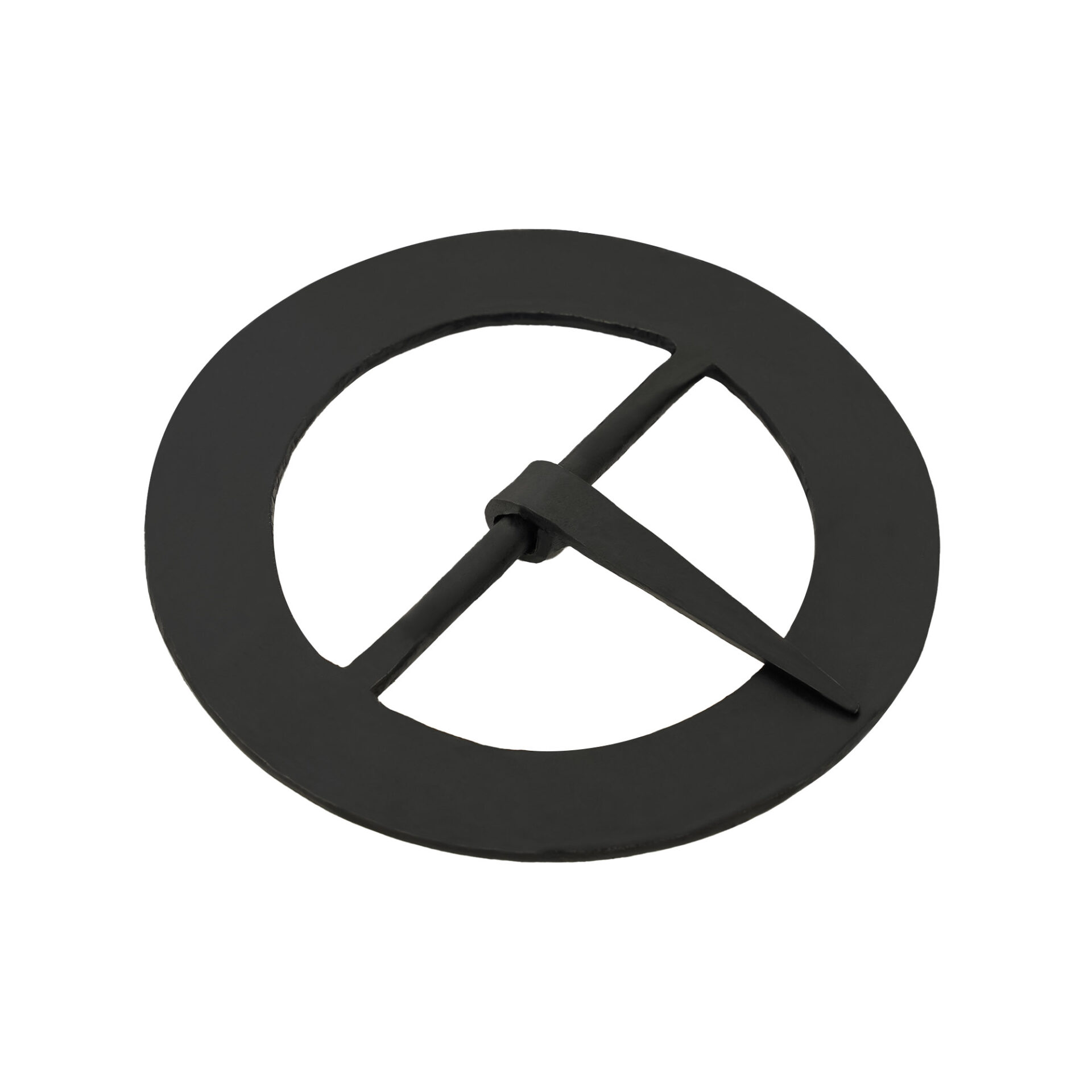 700288_1 Buckle Hand Forged Round Plain