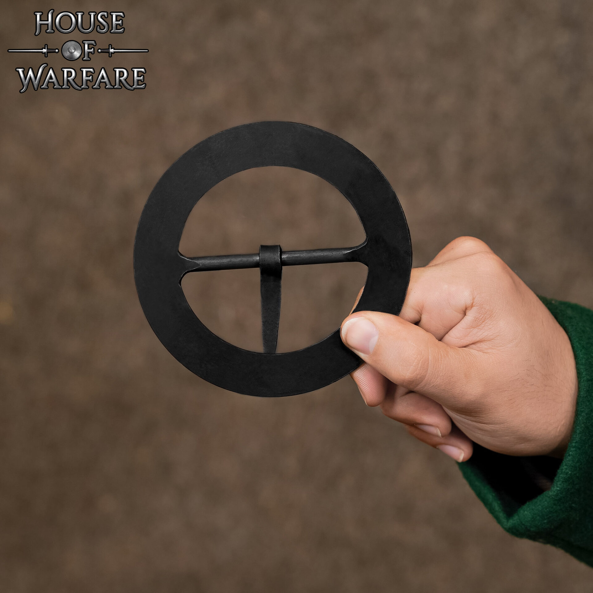 700288_4 Buckle Hand Forged Round Plain