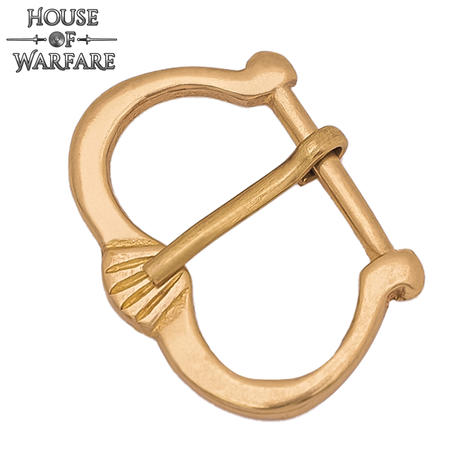 700725_1 Brass Belt Buckle 2.5 x 3 cm