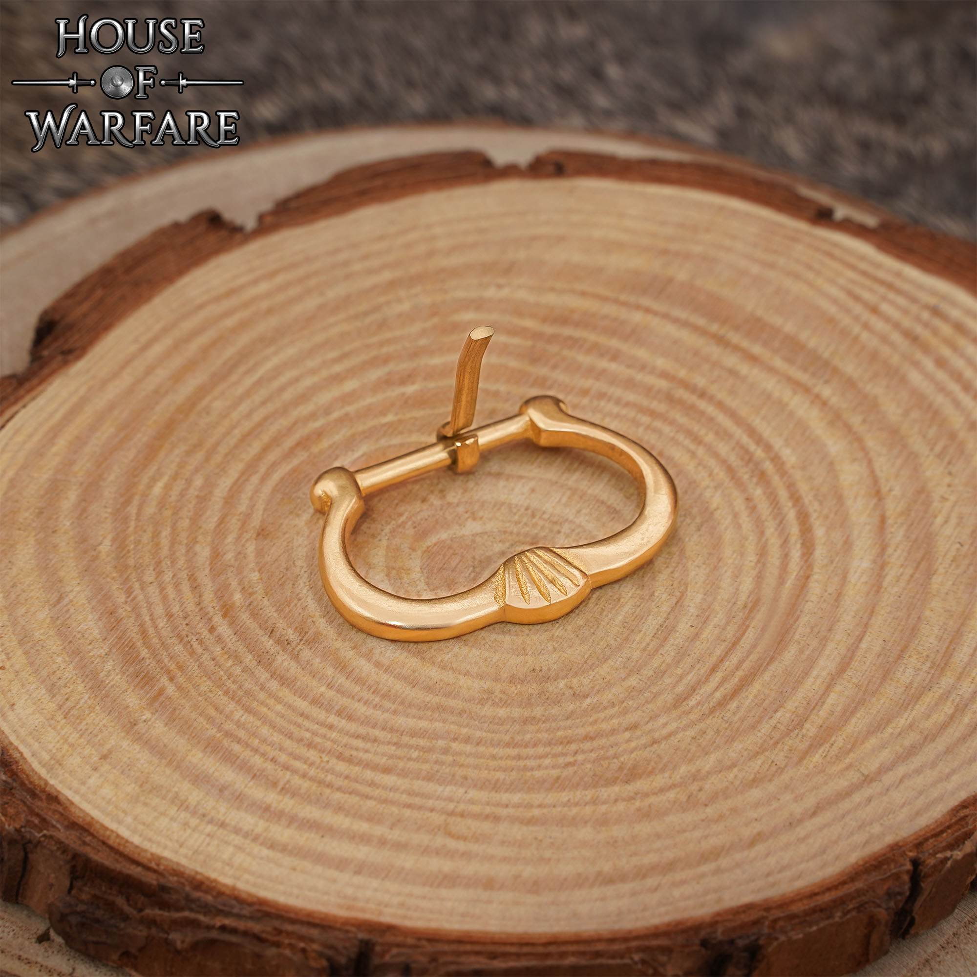 700725_5 Brass Belt Buckle 2.5 x 3 cm