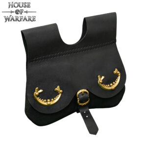 Leather Medieval Kidney  Pouch