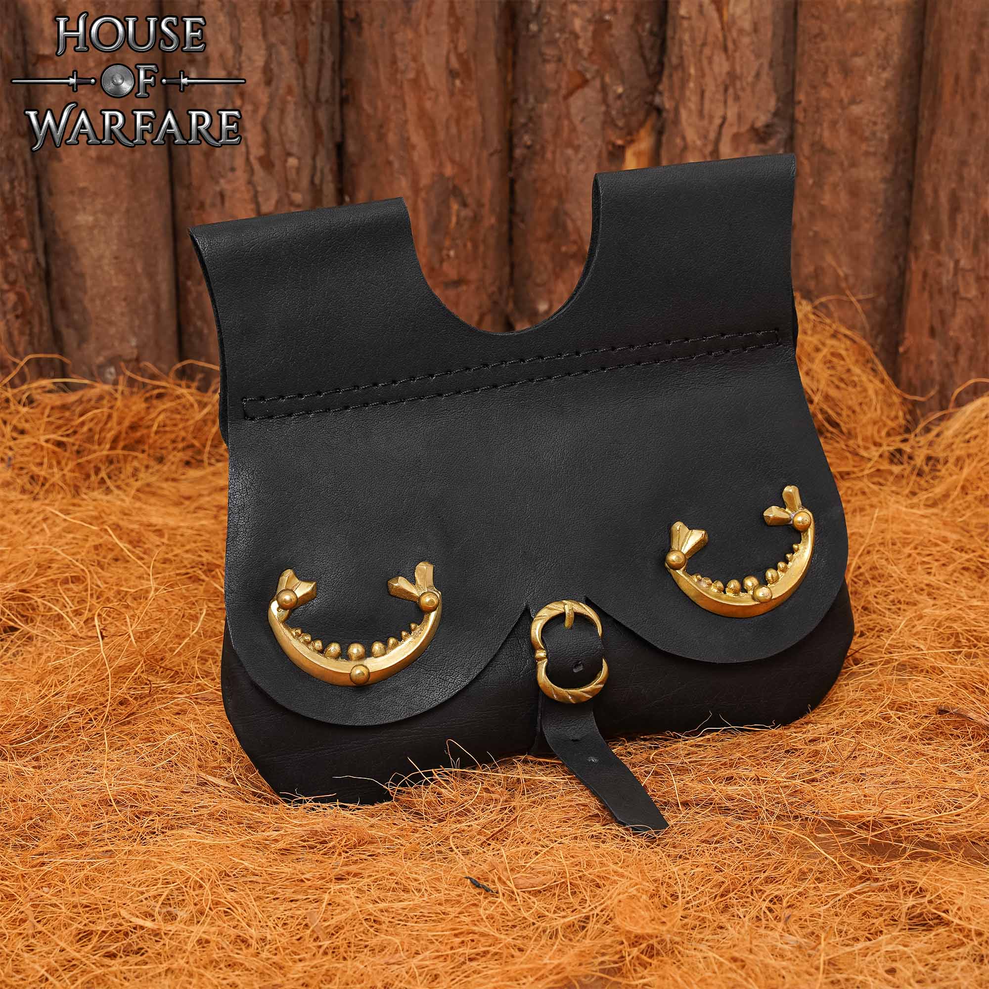 700755_7 Leather Medieval Kidney Pouch