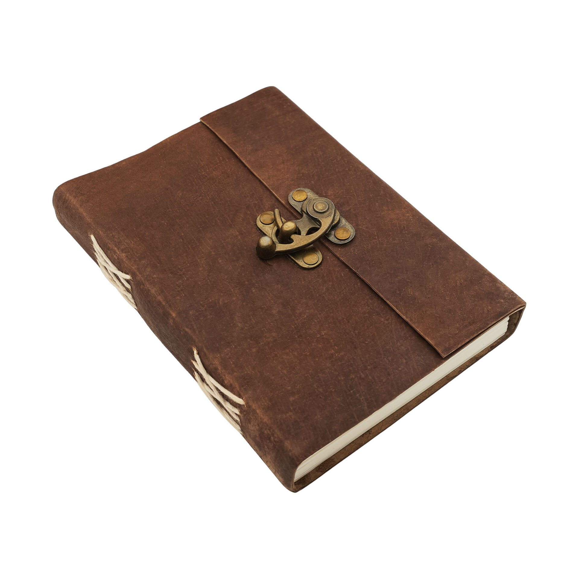 700806_1 Medieval Leather Diary with Lock
