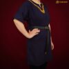 9th-11th Century Viking Tunic with Embroidered Neckline-301139NBHS 1 viking tunic