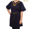 9th-11th Century Viking Tunic with Embroidered Neckline-301139NBHS 3 viking tunic
